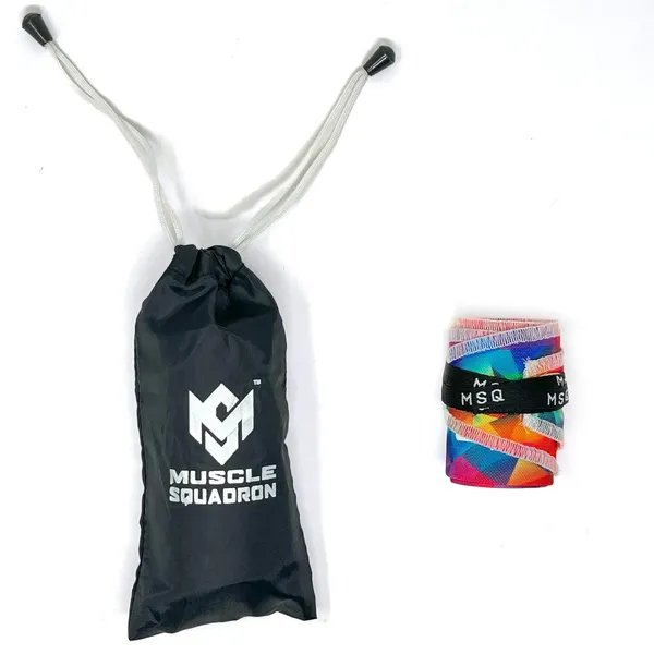 Chromatic Burst wrist wraps for calisthenics - Muscle-ups and explosive pulling
