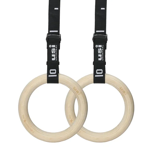 USI UNIVERSAL Wooden Gymnastics Rings - gymnastic rings available on Amazon India
