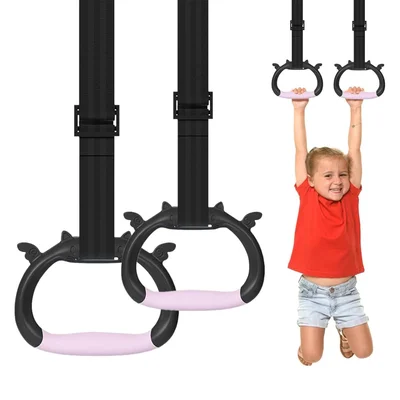 B Fit Wooden Gymnastic Rings - available on Amazon India