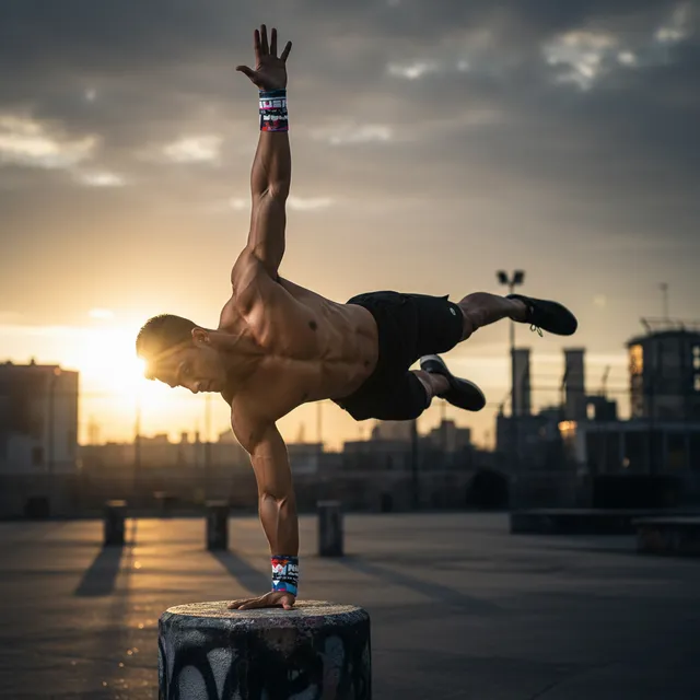 Best Calisthenics Accessories wrist wraps in action - premium support for calisthenics training