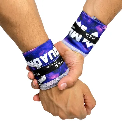 Interstellar wrist wraps for calisthenics - Overhead pressing