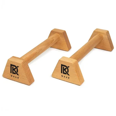 DK WOOD Beech Wood Parallettes (15 inch) - available on Amazon India