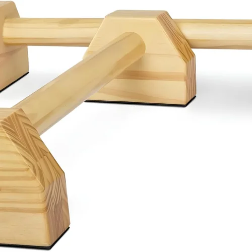 Yes4All 20-inch Wooden Parallettes - parallettes available on Amazon India
