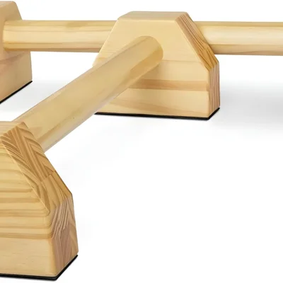 Yes4All 20-inch Wooden Parallettes - available on Amazon India